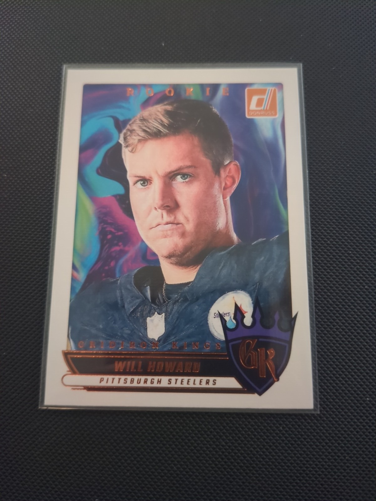 Will Howard Rookie Gridiron Kings-2025 Panini Donruss Pittsburgh Steelers NFL RC