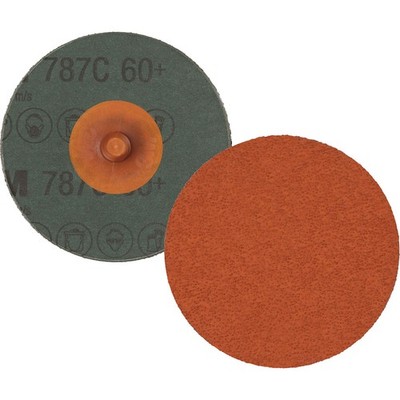 3M Fiberscheibe Roloc 787C Ø¸ 76,2 mm Korn 60 Fb. orange für Edelstahl