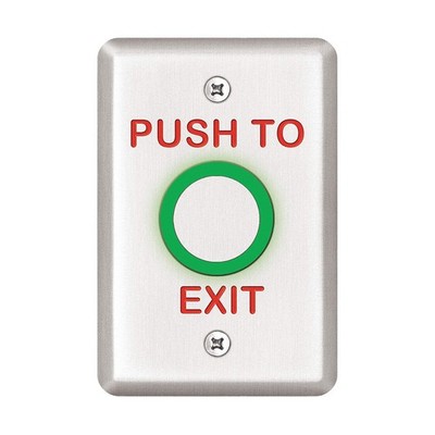 SDC 463U Exit Push Button,2-7/8 in. W 45LY16