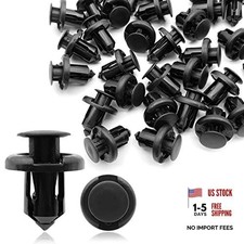 20pcs Front Bumper Retainer Clips, 10mm Fender Liner Clip Compatible with