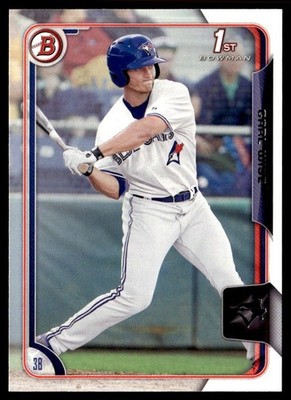 2015 Bowman Draft Picks & Prospects Carl Wise Toronto Blue Jays #139