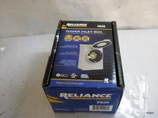 PB30 Reliance Controls Power Inlet Box 30 AMP L14-30 125/250 VAC