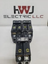 (Lot Of 3) Square D CHQ230  30A 2POLE Circuit Breaker