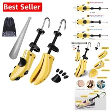 ABS Shoe Tree - Adjustable Width & Length for Men’s Comfort Size 10-13.5