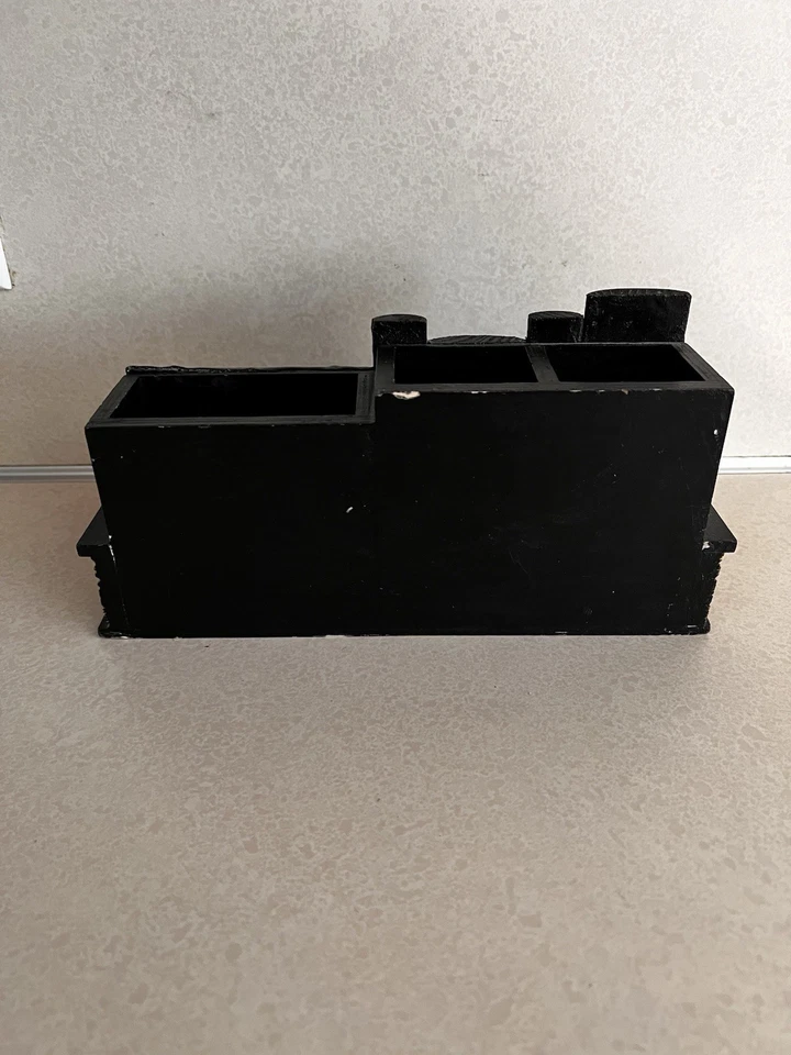 Decorative Desk Organizer - Pencil Holder, in Antique Library Book Design - Image 3 of 4