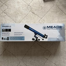 POLARIS 80 REFRACTOR TELESCOPE - MEADE INSTRUMENTS  with box