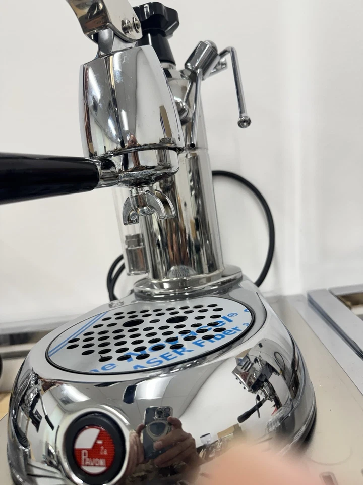 Máquina de café espresso La Pavoni Stradavari ESC-8 8 tazas - cromada Foto 2 de 4