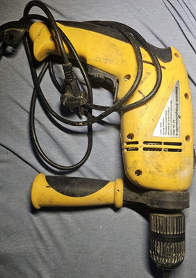 Mannesmann Elektronik-Schlagbohrmaschine 12730 500W gelb/schwarz mit Zusatzgriff