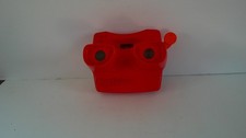 Vintage Red 3-D View-Master Viewer with One Knight Rider Reel