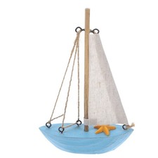 Nautical Ornaments Sail Boat Decorations Sailboat Statue Sailing