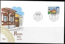 Finland 1992 550th Anniversary of Rauma Town Charter, Ship etc. First Day Cover