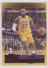 2020-21 Panini Contenders Game Night Ticket Red LeBron James #5 13m8