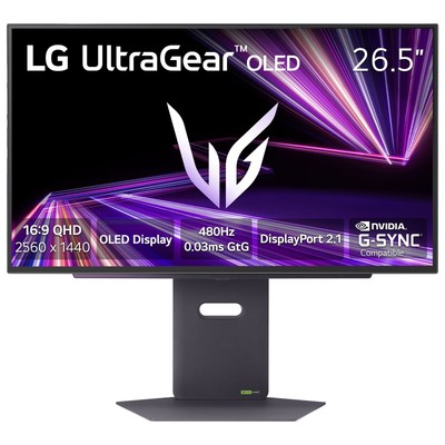 LG - UltraGear 27'' OLED QHD 480Hz 0.03ms NVIDIA G-SYNC, AMD Freesync Premium ...
