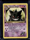 2000 Pokemon Gym Challenge 1st Edition Sabrina's Gengar #29/132