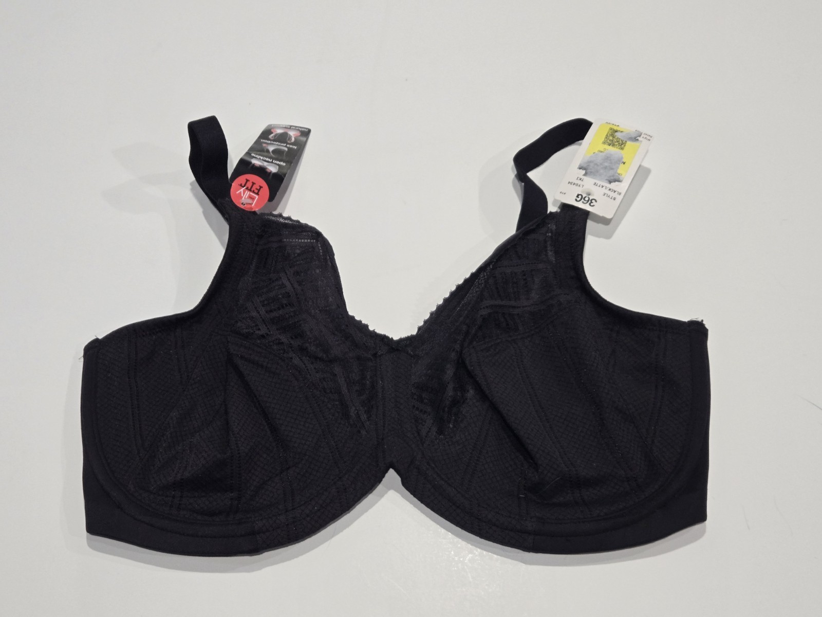 Lilyette Black Bra 36G