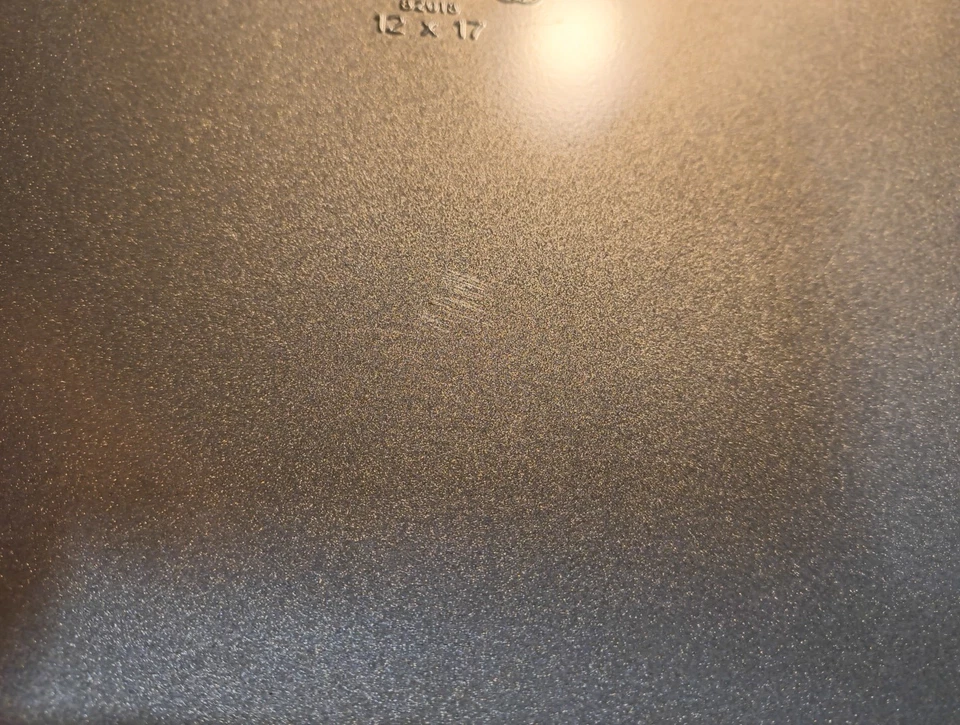 Bandeja para hornear galletas Calphalon 12 x 17 media hoja sazonada antiadherente vintage Foto 4 de 4