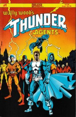 Wally Wood's T.H.U.N.D.E.R. Agents #1 (1984) Raven; Menthor: A Change of Mind...