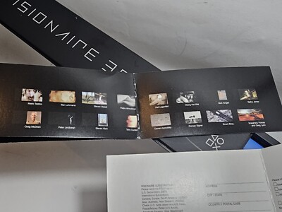 Visionarie 39 Play Limited Edition Sony 16 Flip Books 2002 Limited