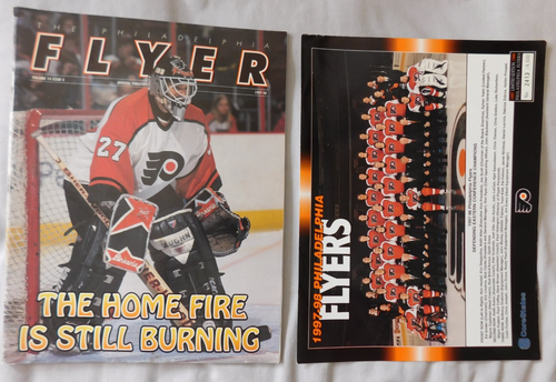 Ron Hextall Dec 23 1997 Philadelphia Flyers Vs Carolina Program PhanTeam Photo