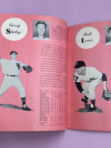 Vintage 1960 Chicago White Sox Official Year Book Program - Picture 11 of 15