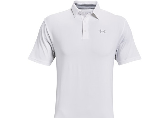 МУЖСКОЕ ПОЛО UNDER ARMOUR UA MENS PLAYOFF POLO 2.0 - РАЗМЕР: МУЖСКОЙ L - БЕЛЫЙ