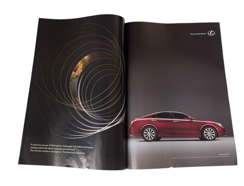 2007 Lexus ES 350 Print Ad – “What’s Obvious to Your Ears” – Mark Levinson Sound - Picture 2 of 14