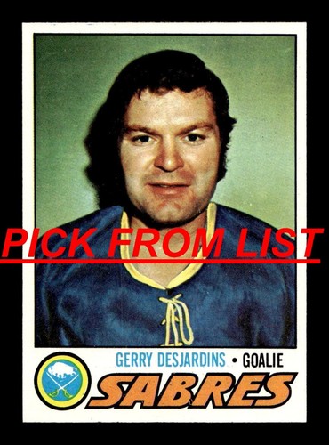 1977-78 Topps Hockey 27-258 EX/EX-MT Pick From List All PICTURED
