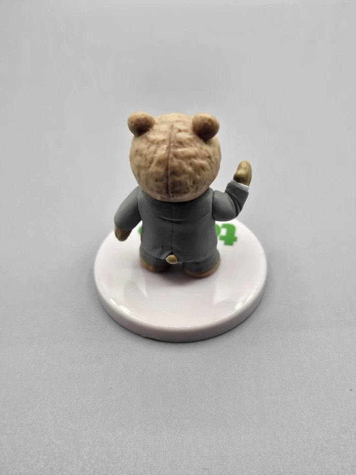 Ted 2 Teddy Bear Suit Gashapon Figure 2 in W/Base Official Takara Tomy - Image 4 of 4