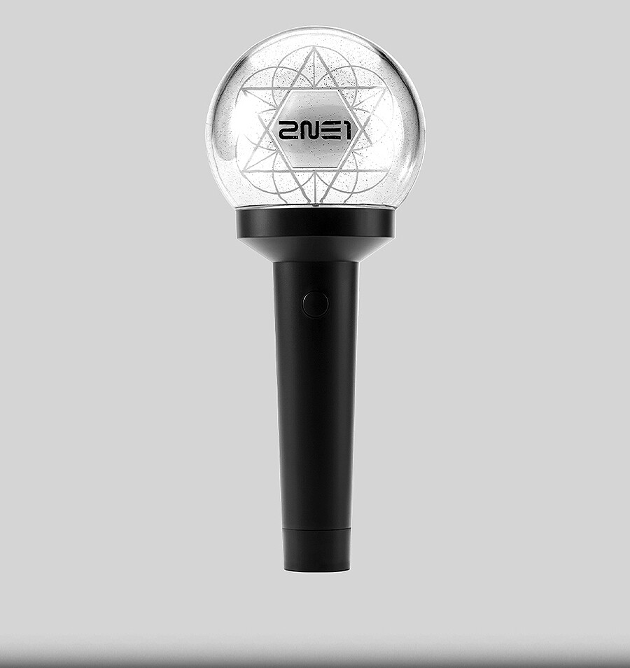 2NE1 OFFICIAL LIGHT STICK with Strap,2 Sticker Tracking Code