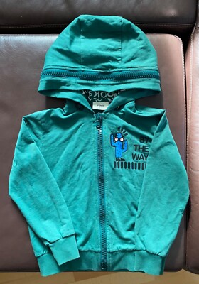 FENDI Sweatjacke mit Kapuze grün Gr. 6 Anni / Jahre *top