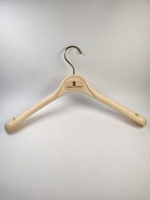 Tan Brunello Cucinelli Heavy Duty Resin Clothes Coat Hanger Size 43 16.5"