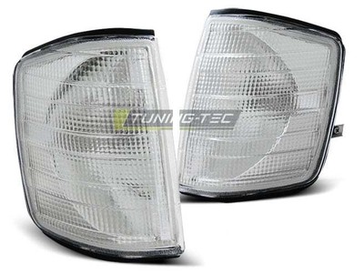 Frontindikatorer for Mercedes W201 190 82-93 Vit Fri frakt KPME04WL XINO CA