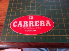 ADESIVO STICKER VINTAGE kleber CARRERA BICICLETTE PODIUM