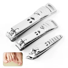 3XCarbon Steel Nail Clipper Nail Art Trimming Nail Cutter Nail Finger Clipper