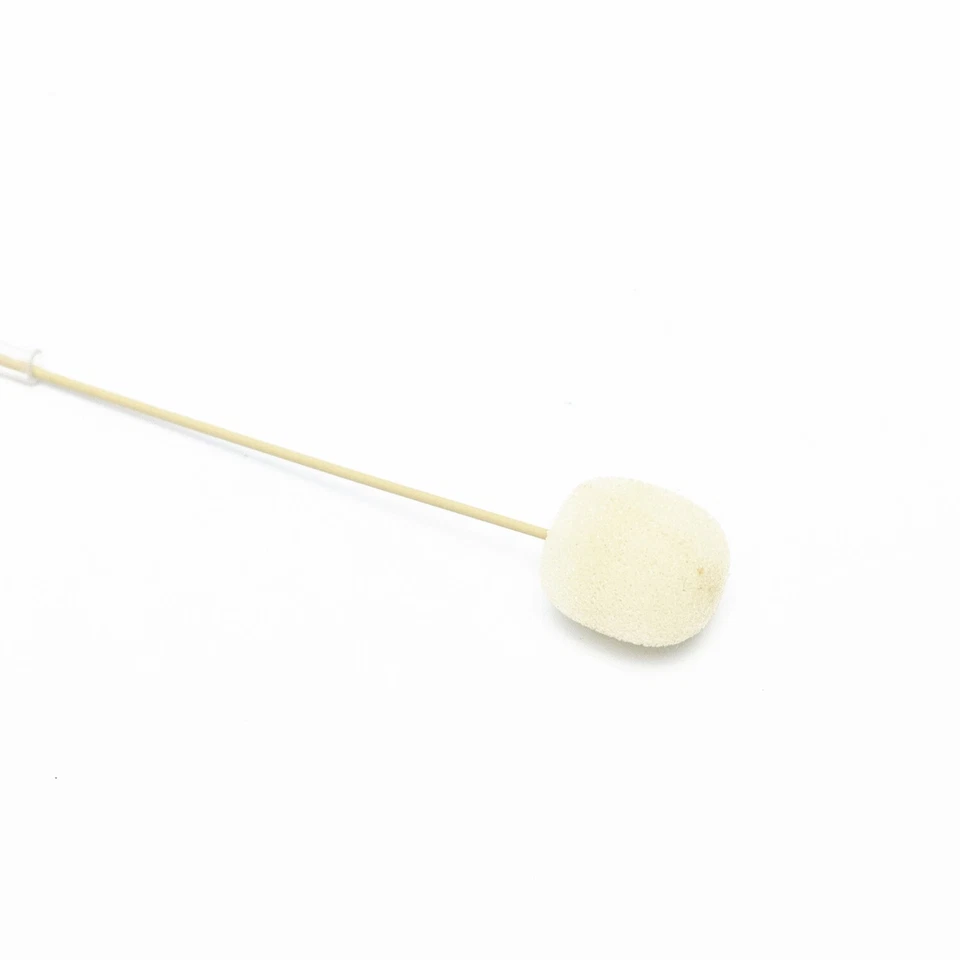 2x Beige Single Earhook Headset mini XLR Microphone for Shure Wireless-TA4F 4pin - Image 4 of 4