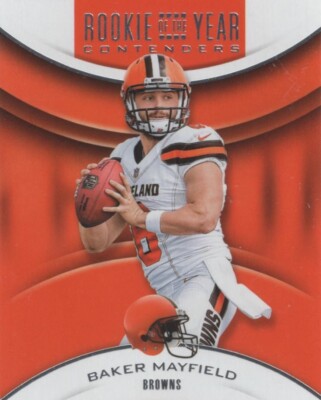 スポーツ選手 NFL CONTENDERS 18RC AUTO Baker Mayfield Baker Mayfield 2018 Contenders #101 Rookie Ticket Auto (Ball