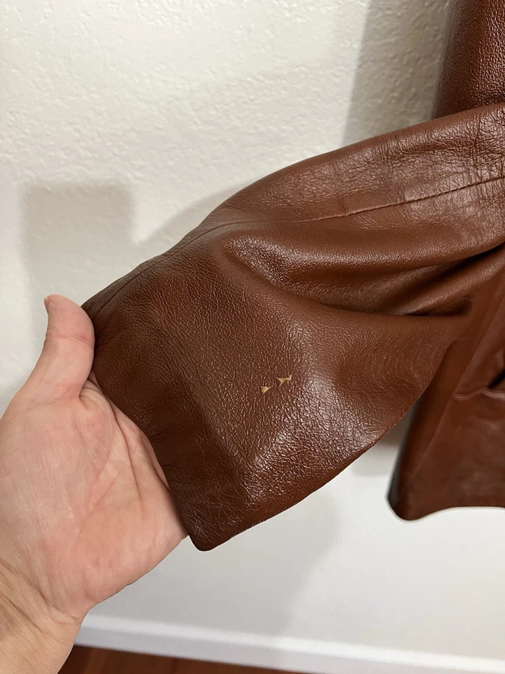 1970’s Men’s 42T Starsky Hutch Leather Disco Fight Club Saturd Night Fever *Flaw - Изображение 4 из 4