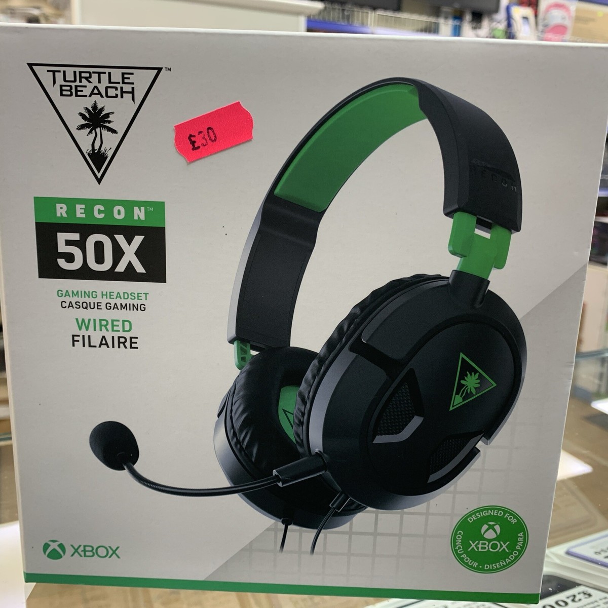 Turtle BeachEar Force Recon50X Headband Headsets for Multi