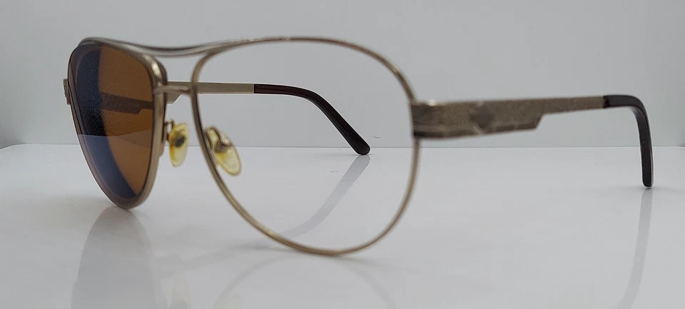Gafas de sol Harley Davidson HDX843 doradas piloto de metal SOLO MARCOS Foto 2 de 4