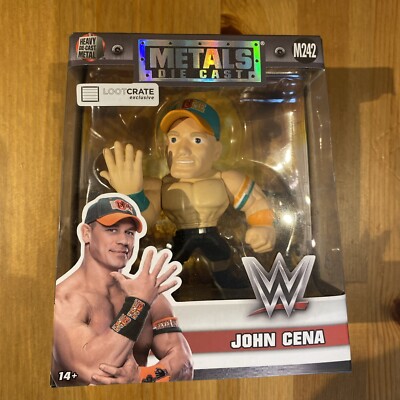 John Cena Figure Collectible New Loot Crate Exclusive WWE Metals Die Cast  4