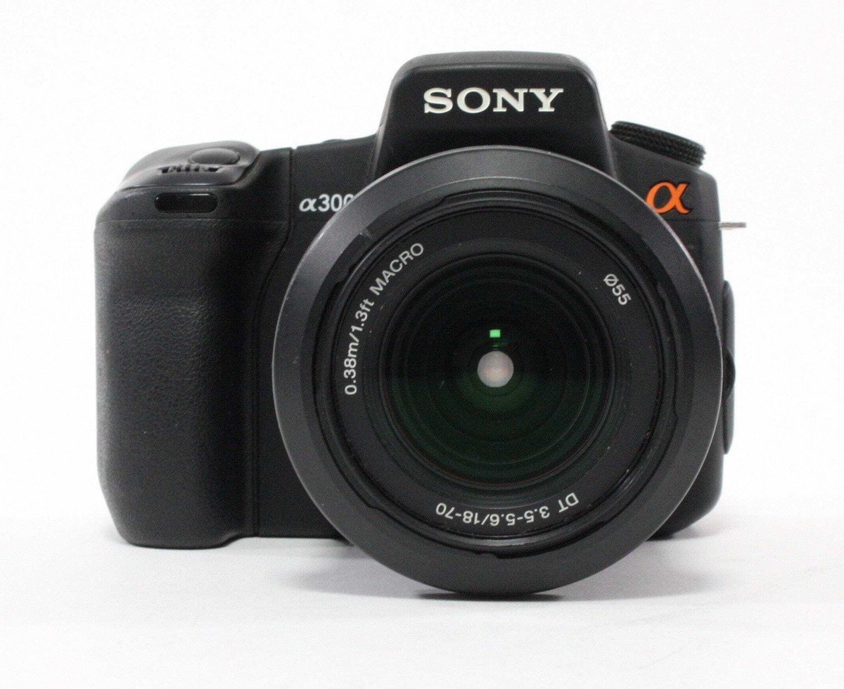 #3023 SONY α300 DSLR-A300 18-70mm 3023 Sony 300 Dslr-A300 18-70Mm | eBay