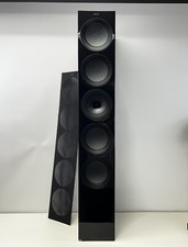 Kef - R11 Series Passive 3-way Floor Speaker (each) Black Gloss [r11]
