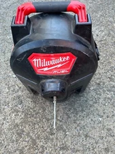 Milwaukee switch back drum 47-53-2775 Drain Cleaning  with Anchor Cable