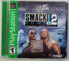 WWF SmackDown 2, Know Your Role, Sony PlayStation One, 2000, Complete, THQ