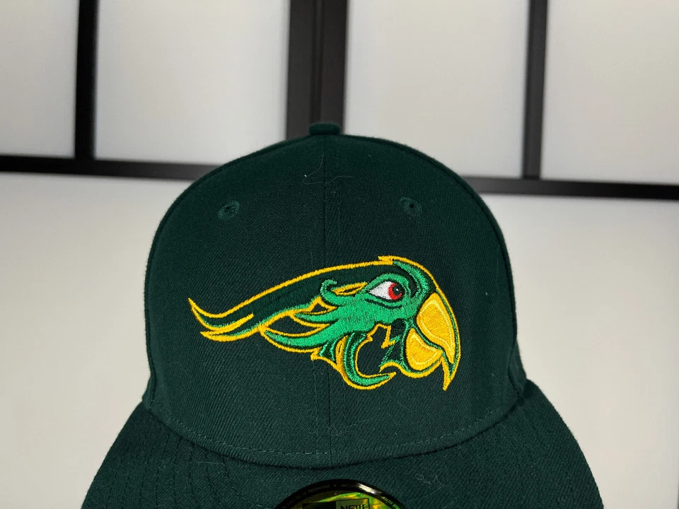 Pericos de Puebla 2016 Champions Hat Cap Fitted Youth 6 7/8 Green Poly Soto Jr. - Image 2 of 4