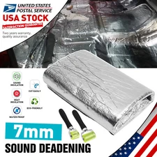 22 Sqft Car Sound Deadener Mat Proofing Thick Insulation Material Reduce Noise
