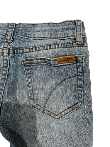 Joes Cut Off Denim Jean Shorts Blue Distressed Unisex Kids Size 6 Good Condition - Picture 6 of 8