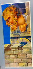 Original c1930s Pantomime Giant - Vintage Theatre Poster - VGC - 44"x88" Unused