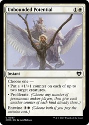 Unbounded Potential #67 Commander Masters Common