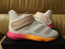 Adidas Harden B/E 3 J Youth Size 6 Basketball Shoes EF3593 White Gray Orange
